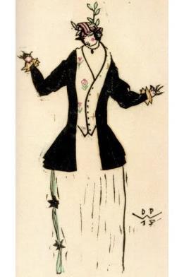 е отпечатано портфолиото Viennese Fashion 1914-15, в което са поместени няколко модни плочи, гравирани върху линолеум.