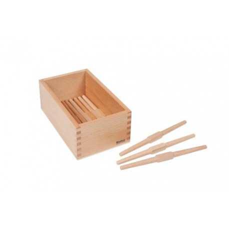 Кутия за съхранение на дървени вретеновидни пръчки Математика 0032B0 1 44,90 съхранение
