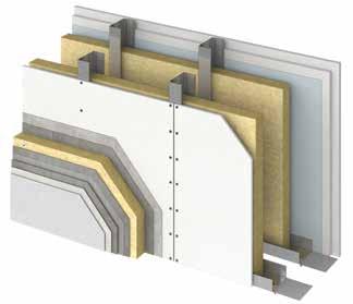 Cementex Фиброциментови плоскости за вътрешно и външно приложение Фасадни системи използващи фиброциментови плоскости Cementex, като основа за полагане на фасадна минерална вата Основни стъпки при