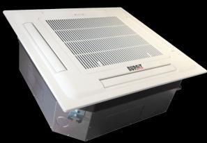 BURNiТ (България) Касетъчен вентилаторен конвектор (двутръбна система) Описание Охладителна мощност Чувствителна охл.
