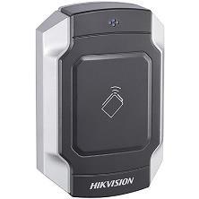 Размери 115 44 22 Hikvision - DS-K1106M - Компактен безконтактен четец за вграждане за карти Mifare. Поддържа Wiegand (w26/w34) и RS-485 интерфейси.