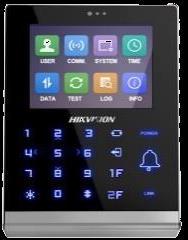 030208 Hikvision - DS-K1T801M - Самостоятелен терминал за контрол на достъпа, поддържа карти Mifare. Различни режими на оторизация (карта/карта+pin код). Памет за 3000 карти. Цифрова PIN Клавиатура.