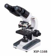Бинокулярен микроскоп, модел XSP-116B : Окуляр/и: WF 10x Обективи: Ахроматични 4x, 10x,