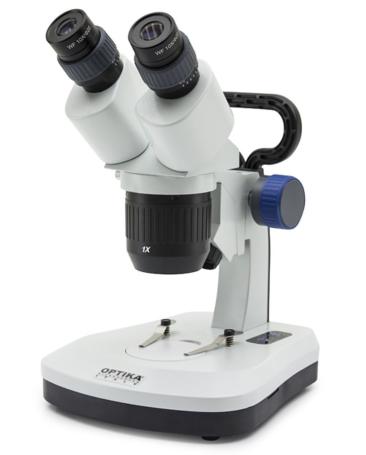 Бинокулярен стереомикроскоп, модел SFX-52 :, наклон 45, въртяща се на 360 Обективи: 1х-3х Работно