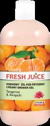 Fresh Juice - 500 мл Fresh Juice е серия подхранващи и хидратиращи душ гелове.