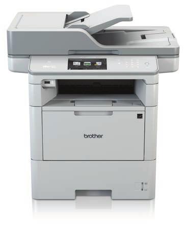 MFC-L6900DW Brother Лазерно мултифункционално устройство Печат Копиране Сканиране Факс Възможности, които не сте очаквали Печат, сканиране, копиране и факс.