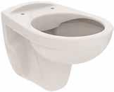 9486 Тоалетно казанче - с двоен бутон 3 /6л, долно водоподаване Ултра тънка тоалетна седалка - дуропласт, антибактериална, цвят бял Стояща тоалетна чиния - за монтаж на пода, универсално оттичанe,