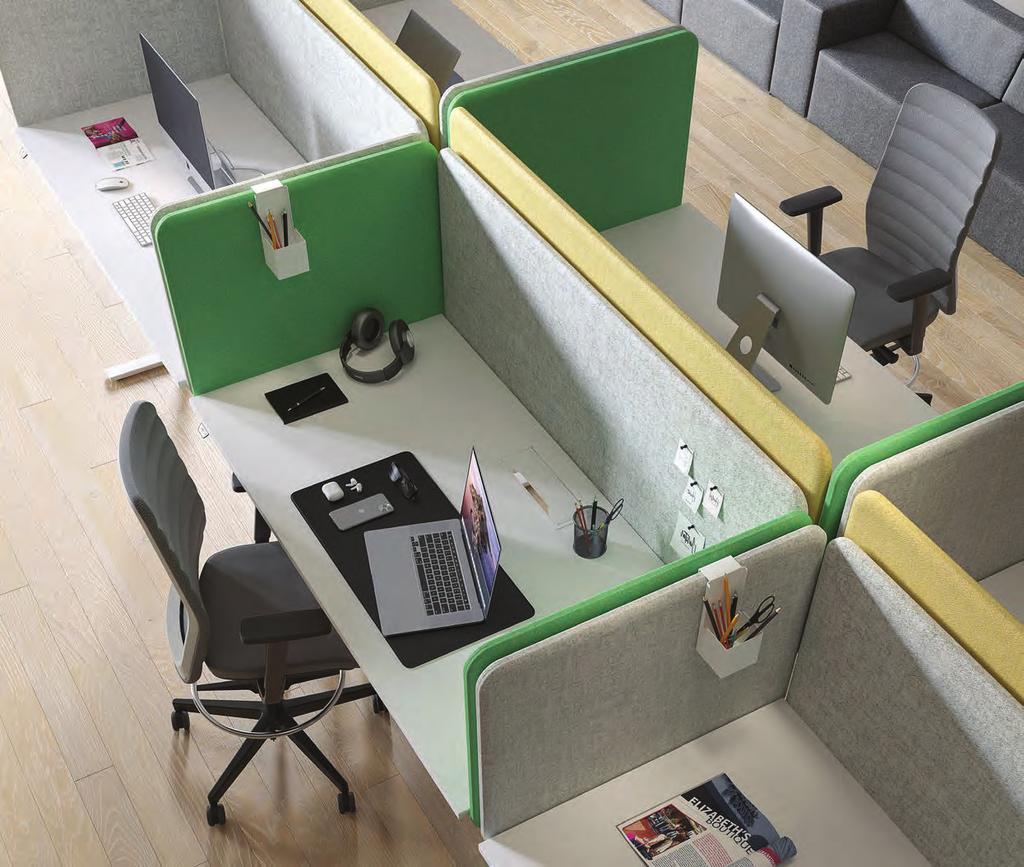 Top 530 acoustic desk screens add privacy to your workplace and absorb