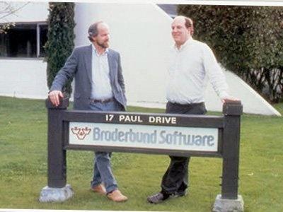 Дъг и Гари Карлстън Двамата братя основават компанията Brøderbund So ware успешен производител на игри между 1980 и 1999 година.