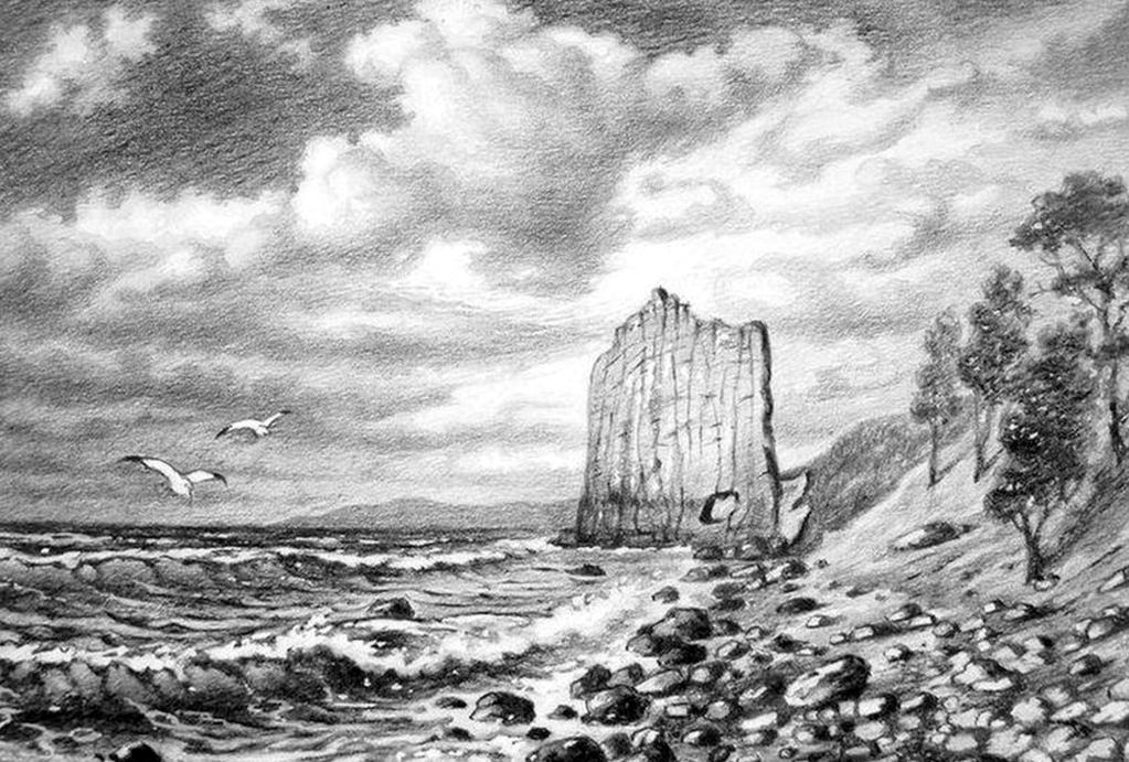 СРЕДНОЩЕН ГОСТ През февруари 1891 година е публикуван разказът Среднощен гост (Our Midnight Visitor), чрез който се пренасяме на ветровит шотландски остров, където заедно с героя се опитваме да