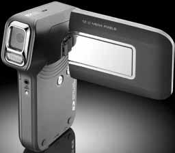 Digital Videocamera подарък чантичка Sentio (1082116BK/GR) подарък 4GB карта Turbo-X Vitus MC2011 Запазете най-красивите си мигове живи, като заснемете HD видео и снимки с резолюция 12 MP Код: