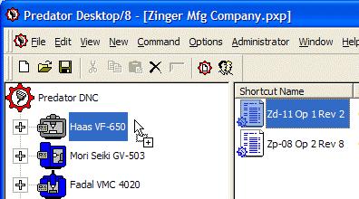 DNC Explorer Predator DNC поддържа нещата прости чрез Microsoft Office и Windows Explorer потребителски интерфейс.