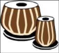 Направете ритъм Готови Избор на фон Theater 2 Изберете барабан Drum Tabla от категорията