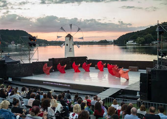24 Фестивал Музи на водата на Софийската опера и балет на сцената на езерото Панчарево Един от факторите, подпомогнали работата на галерията в условията на пандемия, още в самото начало на Ковид