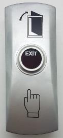 BNT22B No touch Exit Button Бутон с временно задействане на изхода, с метална кутия за монтаж на стена, с надпис No Touch 4.8.