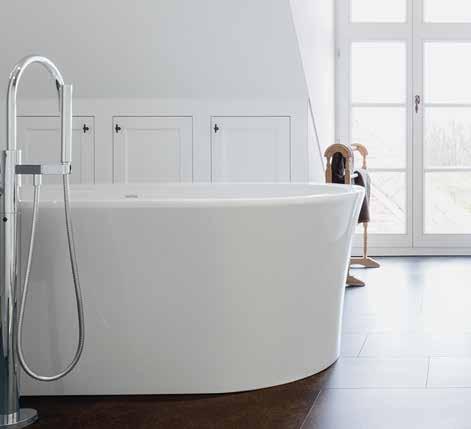 sanitærakryl Produktfarge hvit Moderne, ungt design Optimal romutnyttelse Derfor har DUSCHOLUX alltid lagt vekt på et bredt spekter av standard badekar med forskjellige