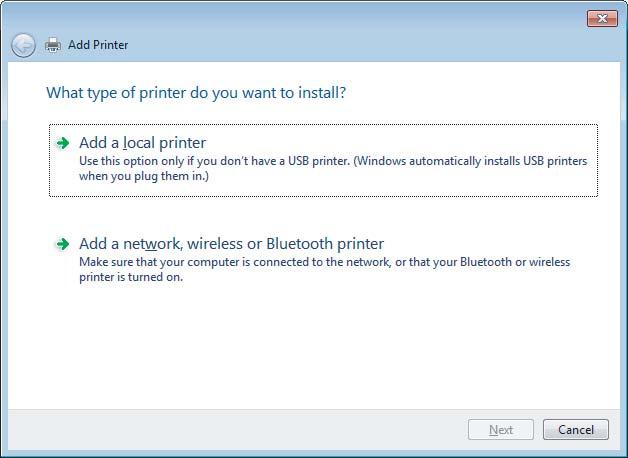 Печат A Windows 7: Щракнете върху бутона Start (Старт) и изберете Devices and Printers (Устройства и принтери).