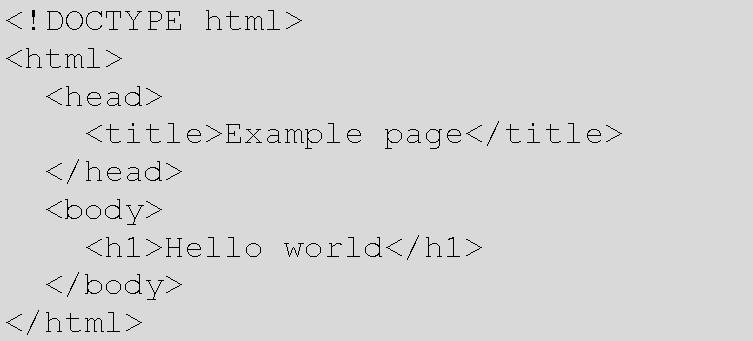 Основната структура на HTML документ включва три задължителни
