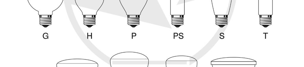 Формите са различни от позната ни форма на крушка (А серия), през крушки с рефлектор (R серия), крушки с изпъкнал рефлектор (BR серия), със спираловидна форма (Т Coil серия), наподобяващи свещ (B