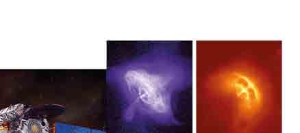 Ракообразната мъглявина -ляво, и Вела дясно (NASA/CXC/NGST) 2.