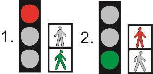 86. Когато съм на улицата: 89. Посочете правилна ли е постъпката на детето? 1. стоя на тротоара, а не на бордюра. 2. не пресичам на пешеходна пътека при червена светлина на светофара. 3.