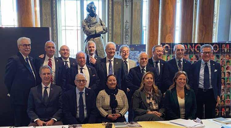 Dicembre 2021 La riunione del Consiglio dei Governatori al Teatro B ellini a Catania p a ro le, p o s s o n o te s tim o n ia re il n o s tro o p e ra re.