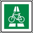 Във велосипедните зони по принцип не е разрешено друго движение, освен