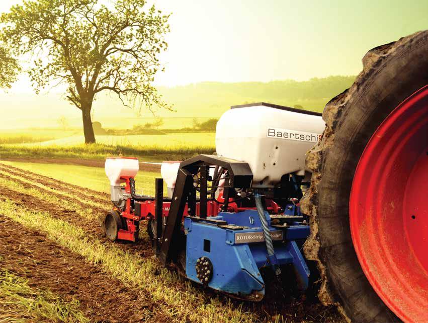 Оekosem ротационен култиватор за обработка на почвата в бразди Машина за работа през цяла годин - за засаждане, сеитба, торене и обработка на царевични стърнища Спестява време, пари и гориво