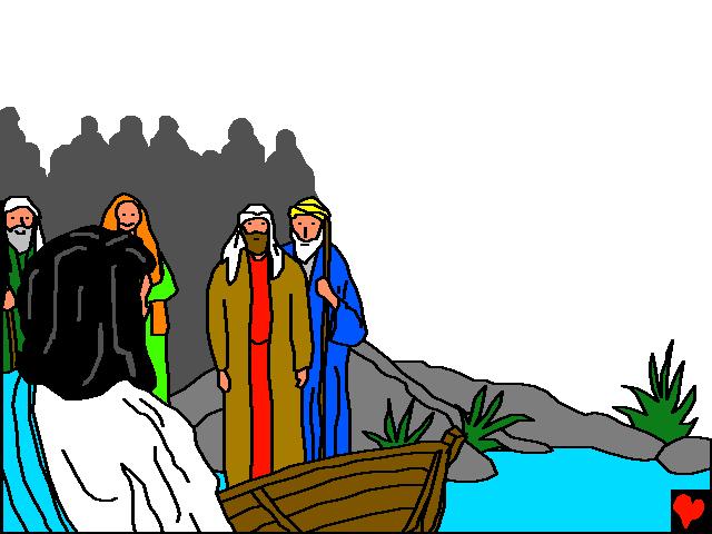 Един ден, Исус пресякъл Галилейското Езеро.
