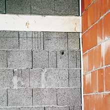 13 Нанасяне на върху смесена зидария Смесената зидария е проблемна основа, тъй като е съставена от материали с различни свойства и качества.