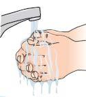 В) Приготвяне на разтвора стъпка по стъпка 1 Преди началото измийте добре ръцете си с