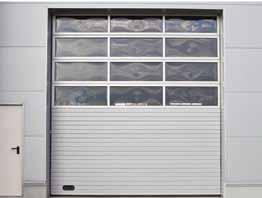 Секционни гаражни врати МСА са сертифицирани от TU"V Nord Cert Kонструктивни варианти Hgr Използваема дълбочина Hv 450 Hgr Hv Hgol Hgr.
