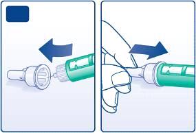 Л Винаги отстранявайте иглата след всяко инжектиране и съхранявайте FlexPen без прикрепена игла. В противен случай течността може да изтече, което може да доведе до неточно дозиране.