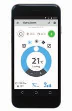 Интелигентна климатизация, където и да отидете Daikin Online Controller Можете да управлявате Stylish и от вашия смартфон.