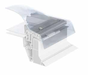 Модели CFP и CVP Покривен прозорец за плосък покрив Иновативен продукт на ВЕЛУКС, с който внасяте светлина и свеж въздух под плоския покрив.