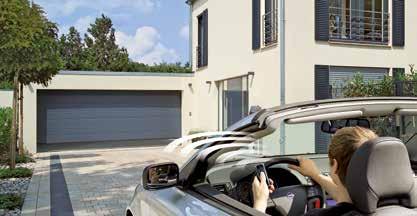 Задвижването за гаражни врати SupraMatic с до 50 % по-висока скорост на отваряне САМО ПРИ HÖRMANN: надеждна защита срещу повдигане с лост благодарение на механична защита срещу