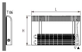 Стандартна доставка Наименование Описание Дърво Категория 1 или 2 Топлообменник LowH2O Конзоли за стена брой в зависимост от размера Декоративна облицовка 1бр.