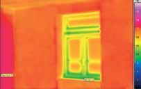 Снимка 2 Вътрешна стена БЕЗ изолация Неизолираната зидария при ниски външни температури е студена и
