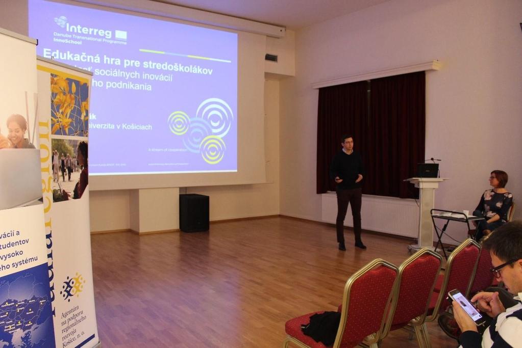 Второто събитие в Словакия се проведе на 6 декември 2018 г. по време на образователния панаир Pro Educo 2018 в Кошице, Словакия (http://www.proeduco.sk).