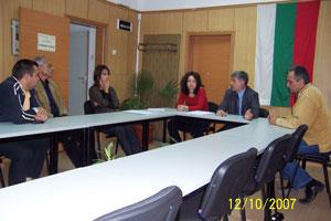 Първи срещи с Мануела, Бруно и партньори През 2007 Мануела Малеева пристигна в Стара Загора по препоръка на своя