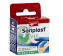 501091 Sanplast Citofix 10 cм x 5 м 5,20 Прикрепващ пластир Sanplast Silk и Film Хипоалергичíè пластирè за чувствителна кожа.