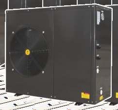 SDRS термопомпа въздухвода Термопомпите въздухвода са конструирани да генерират топла вода за отопление и битово горещо водоснабдяване (БГВ) за жилищни и търговски сгради, хотели, офиси, училища,