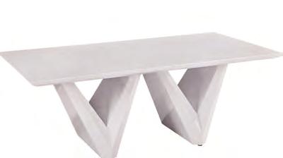 Трапезен стол 48/57/81 см, сива, бяла еко кожа 69,-