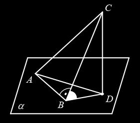 От предходната задача 5 следва, че DAM е линеен ъгъл на двустенния (ABM, ABCD) 7 Точката D е