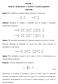 Семинар Матрици, детерминанти и система от линейни уравнения (преговор) Задача. Съберете и извадете двете матрици A и B на ръка A B Р
