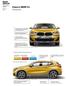 Информация за медиите 04/ 2018 Стр. 1 Новото BMW X2. Акценти.